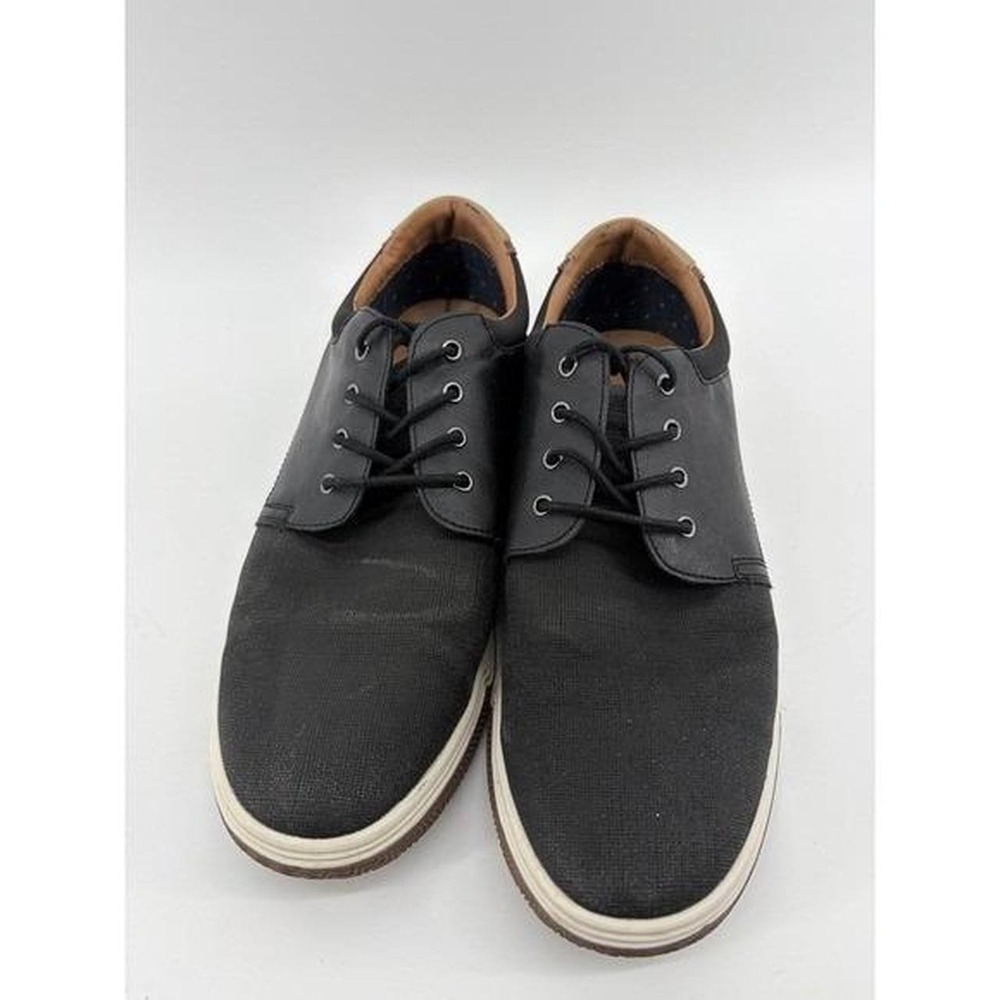 Rye By Hawker Rye, Black, Brown Tan Textured Casual Loafers, Men's Size 10.5